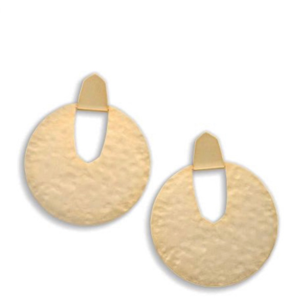 Kendra Scott Diane Statement Earrings in Gold GUC